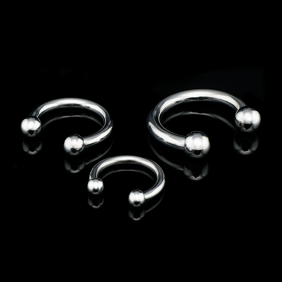 Circular Barbell with Beads