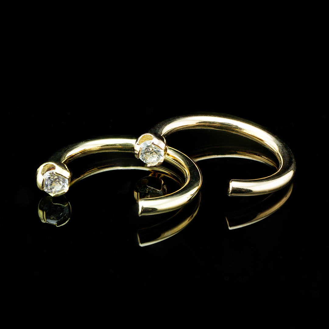Nostril Nail with CZ