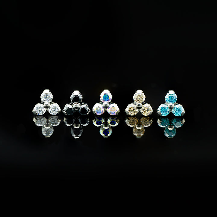 Trinity Threadless End - Titanium