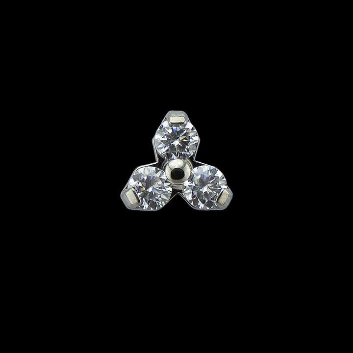 Trinity Threadless End - Titanium