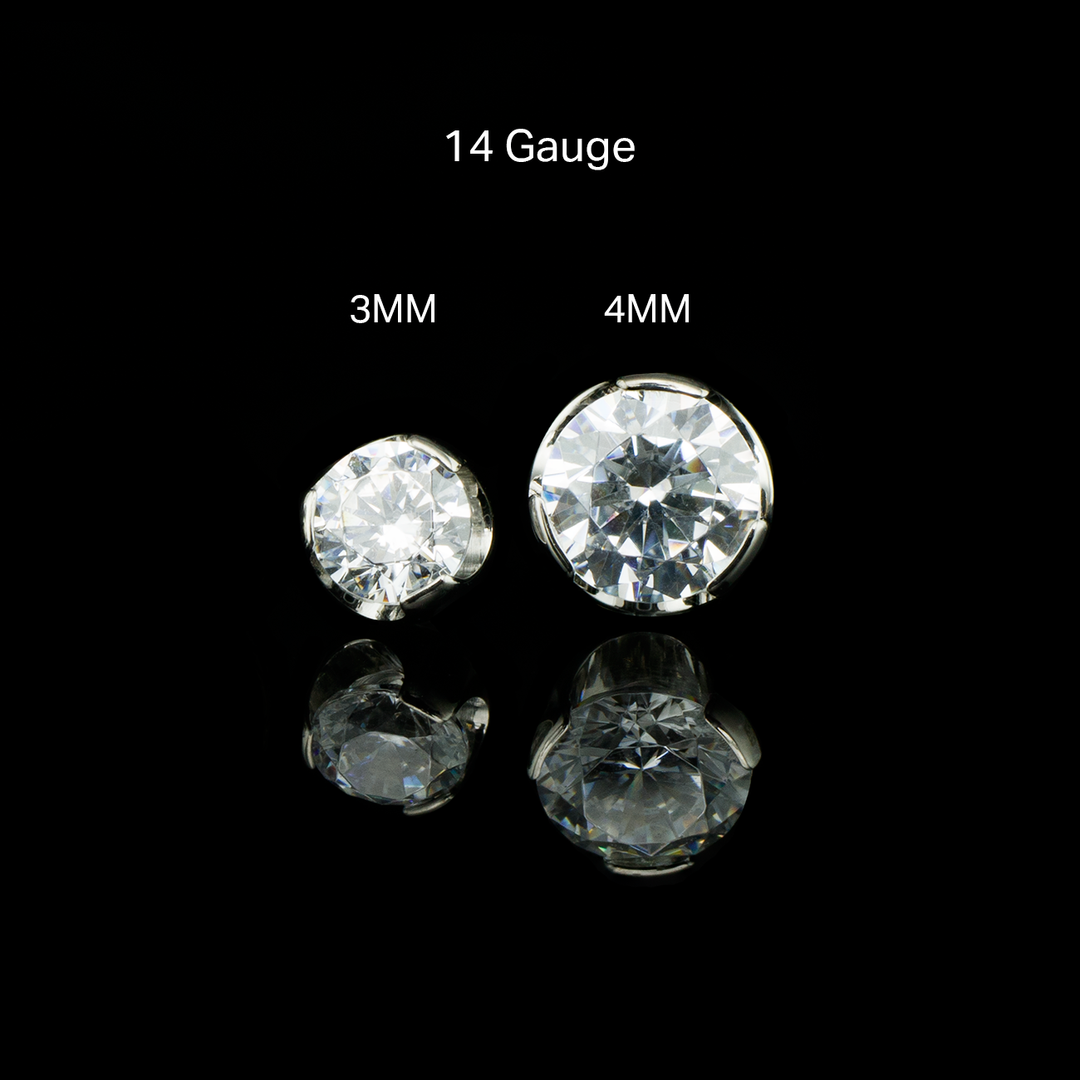Threaded Prong Set Gems