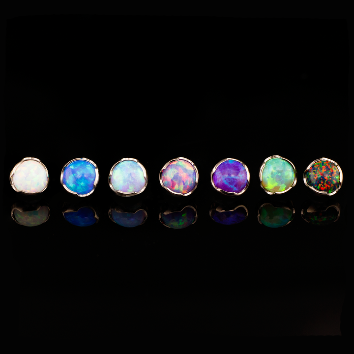 Threaded Prong Set Opal