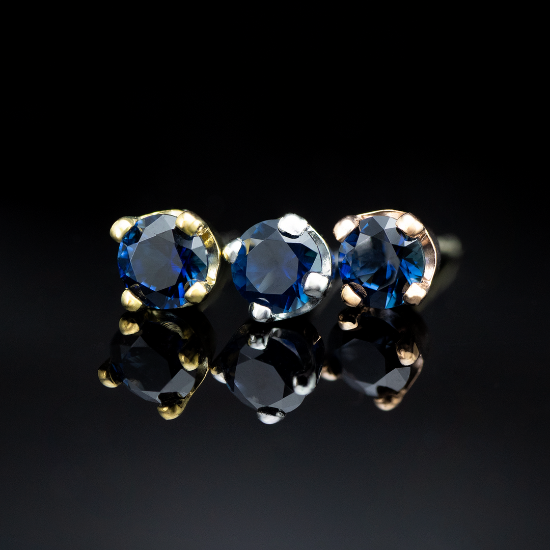Round 4 Prong Gemstone Threadless