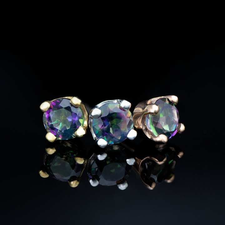 Round 4 Prong Gemstone Threadless