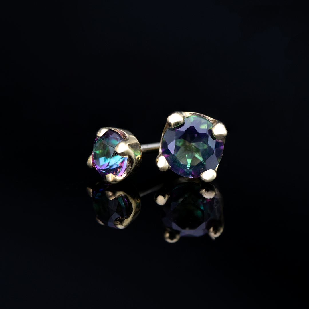 Round 4 Prong Gemstone Threadless