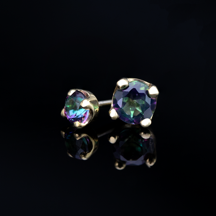 Round 4 Prong Gemstone Threadless