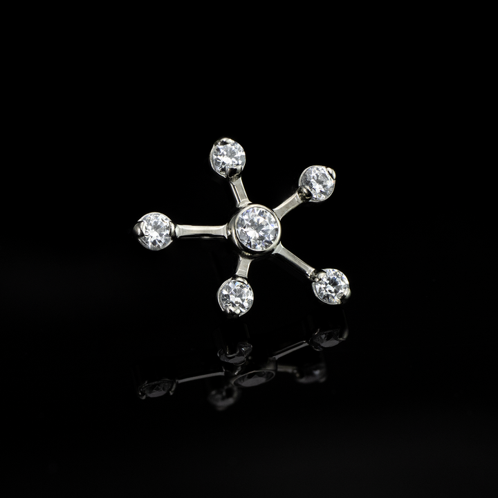 Threadless Sputnik End - Titanium