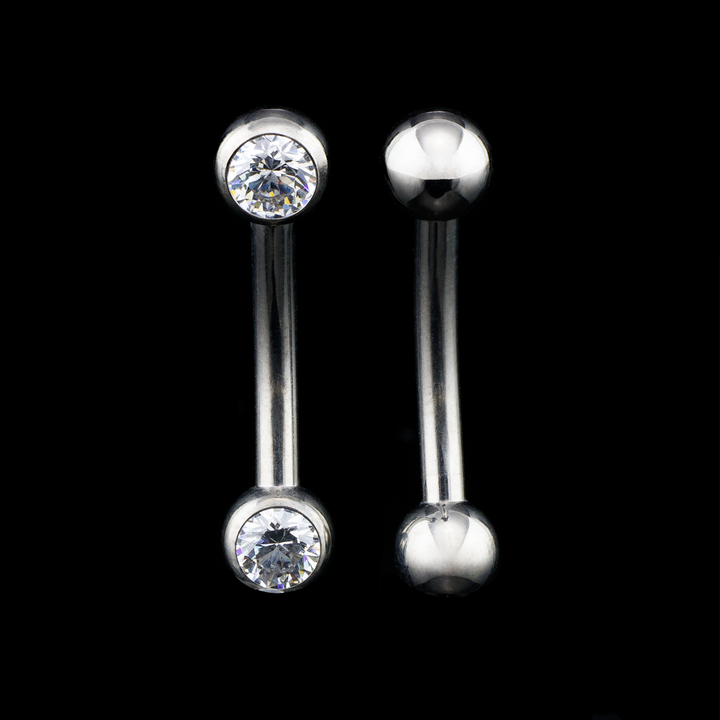 Threadless 16 Gauge Curved Barbell