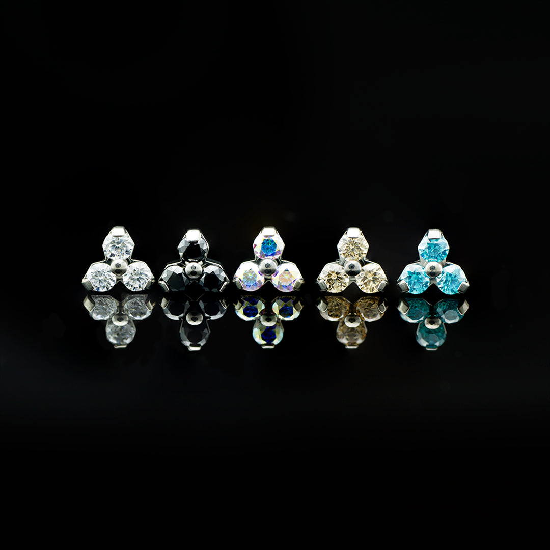 Trinity Threadless End - Titanium