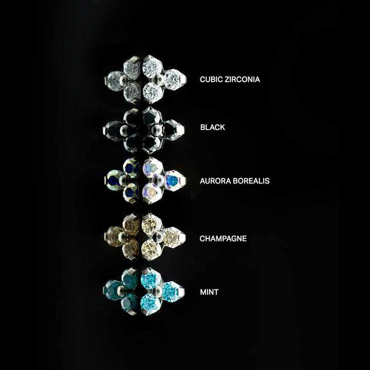 Trinity Threadless End - Titanium