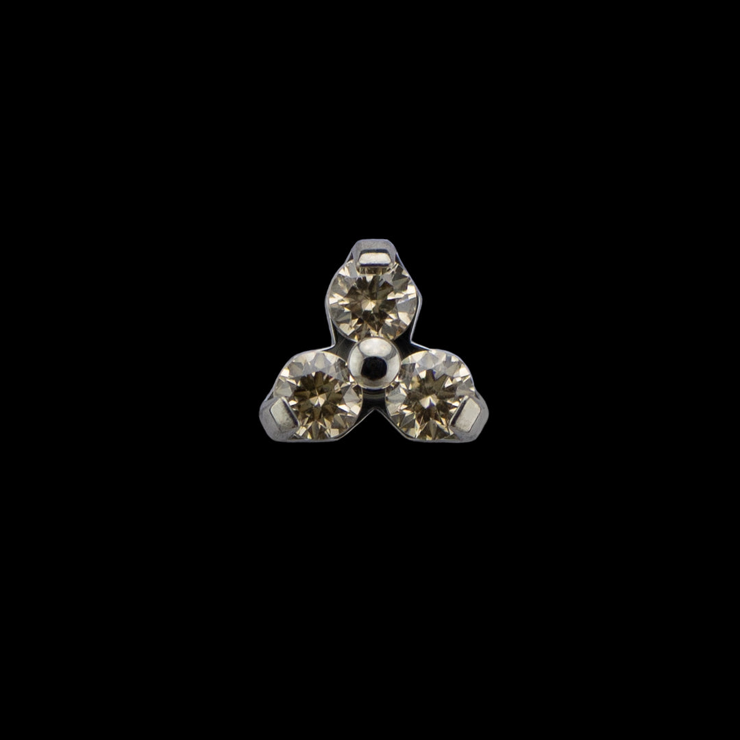 Trinity Threadless End - Titanium