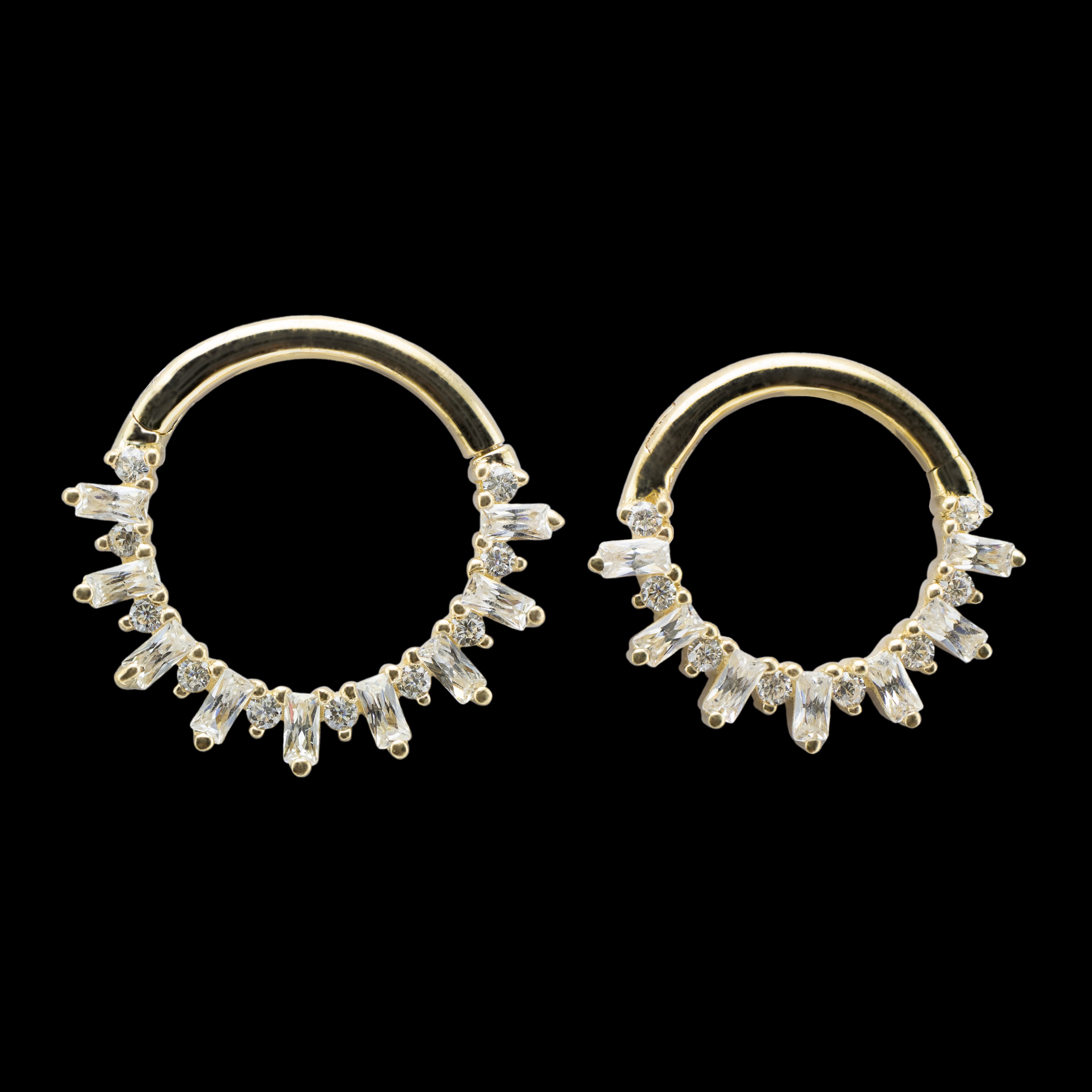 アクセサリー VTOPIA FULL MOON PIERCE Kwek presents Tifa's Crescent Moon Charm Earrings