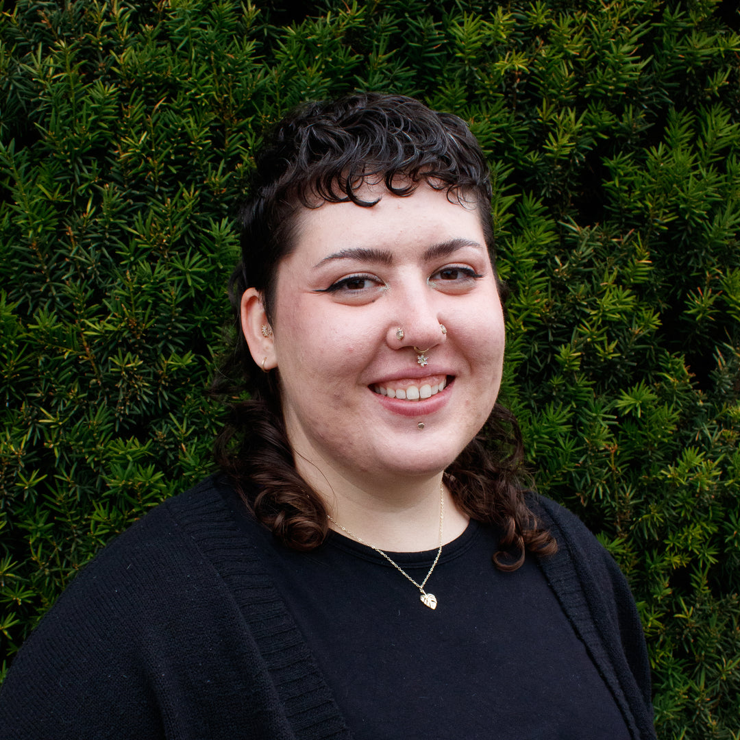 Portrait of Vale, member of the jewelry team